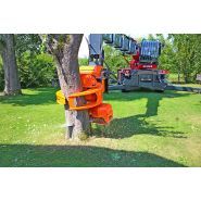 Équipement pour abattage d'arbres avec diamètre de coupe 750 mm