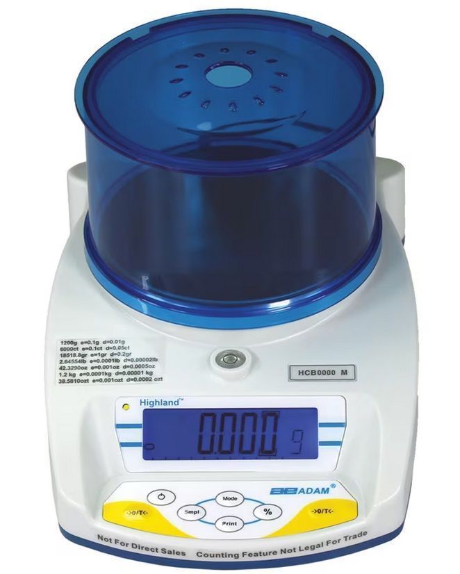 Balance compacte et portable de précision - portée 120g à 6 000g - précision 0.1mg à 0.1g - modèles Highland, Core, CB et Dune_1