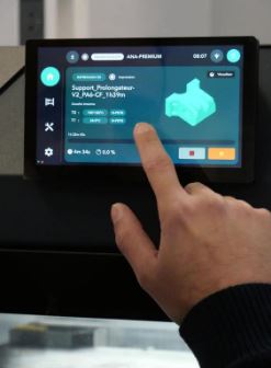 Imprimante 3D haute température et haute performance  avec 2 têtes d'impression adaptée pour le PEEK - ANA 300 HT_1