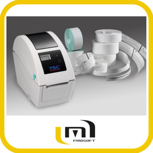 Imprimante bureautique TSC TDP 225W - Impression de bracelets d'identification - Ethernet et USB 2.0_1