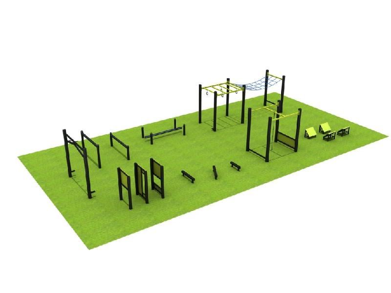 Parcours ninja complet - parcours sportif - Gamme Ninja_0