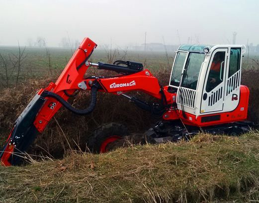 R55 Big Foot Forester - Pelle araignée compacte et puissante avec roues motrices et pieds articulés_1