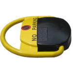 Stop parking solaire - Barrière de parking motorisée et rabattable avec batterie solaire et alarme sonore_1