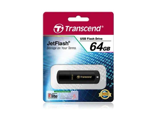 Transcend JetFlash 350 lecteur USB flash 64 Go USB Type-A 2.0 Noir_1
