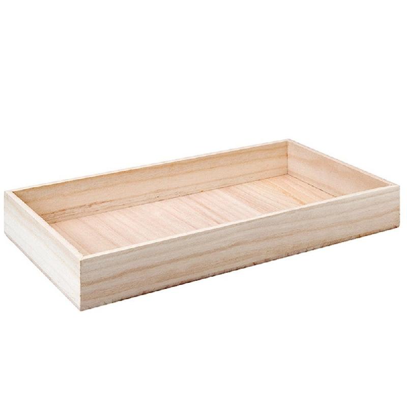Casier de présentation en bois 60x40x7,5cm_1