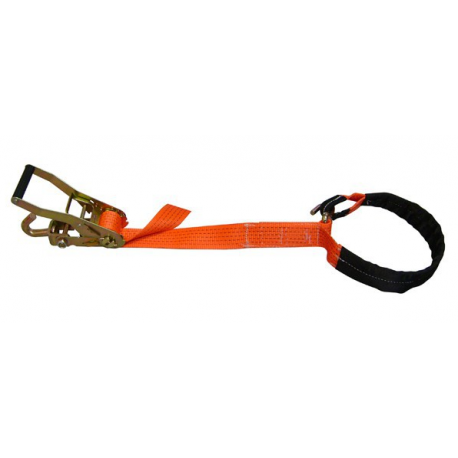 Sangle d'arrimage largeur 50 mm TMU 2500 kgs arrimage par les jantes Référence 4570E04_1