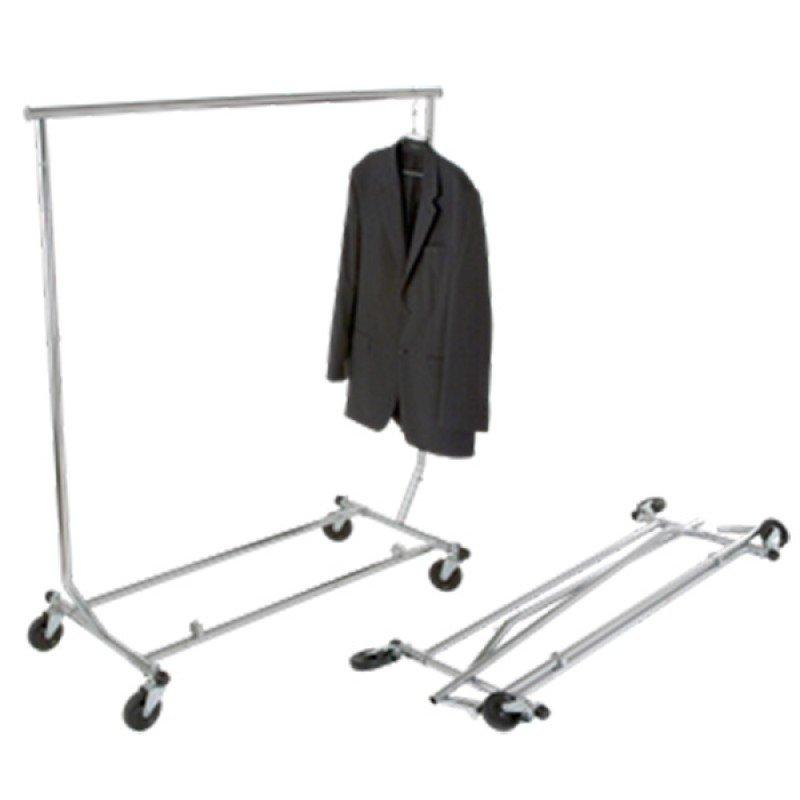 7300310 - porte-vêtements pliant sur roues - displetech_1