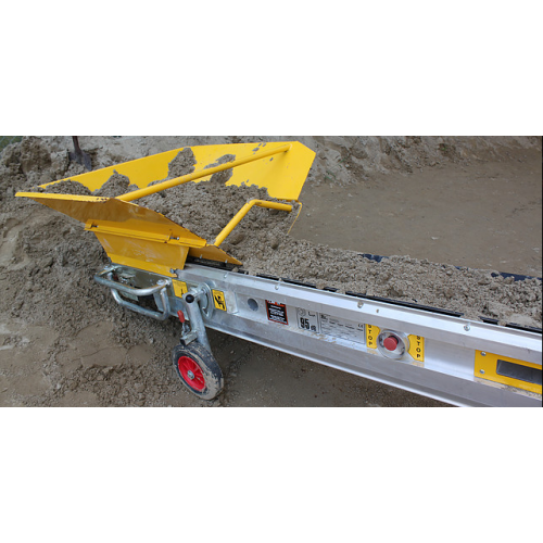 Convoyeur inclinable SHIFTA avec capacité de charge jusqu'à 80 Kg par mètre linéaire