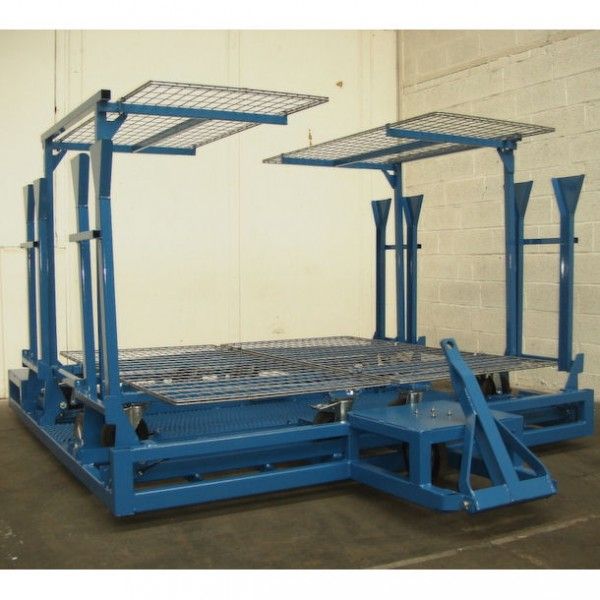 Remorque industrielle - manubob - à rampes d’accès latérales_1