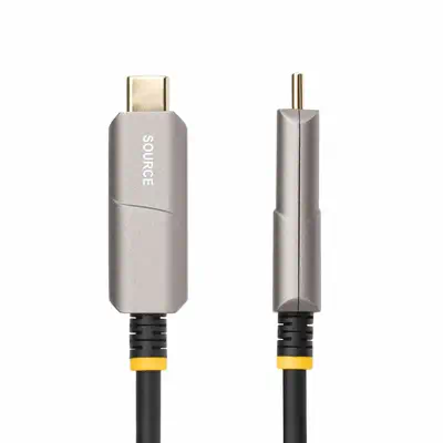 Cble USB-C vers HDMI 2.0 Optique Actif (AOC) de 15,2m, 4K 60Hz, Classé CL3, Cble Optique Actif, C_1