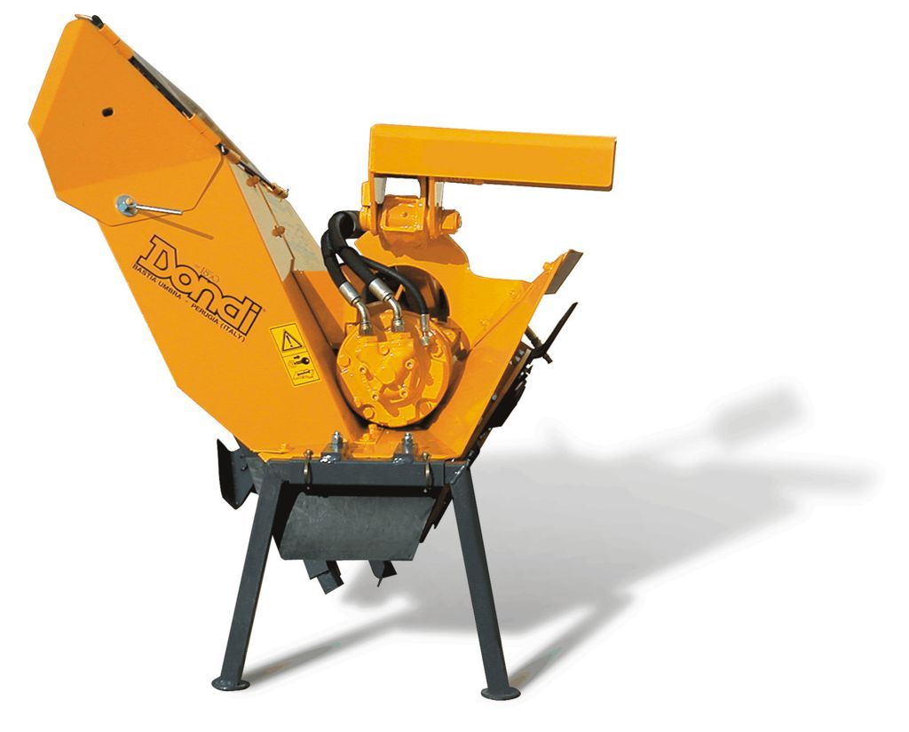 Cureuses de fossés et rigoleuses roto-trancheuses hydrauliques - dondi - vitesse 0.8 à 1.2 km/h_1