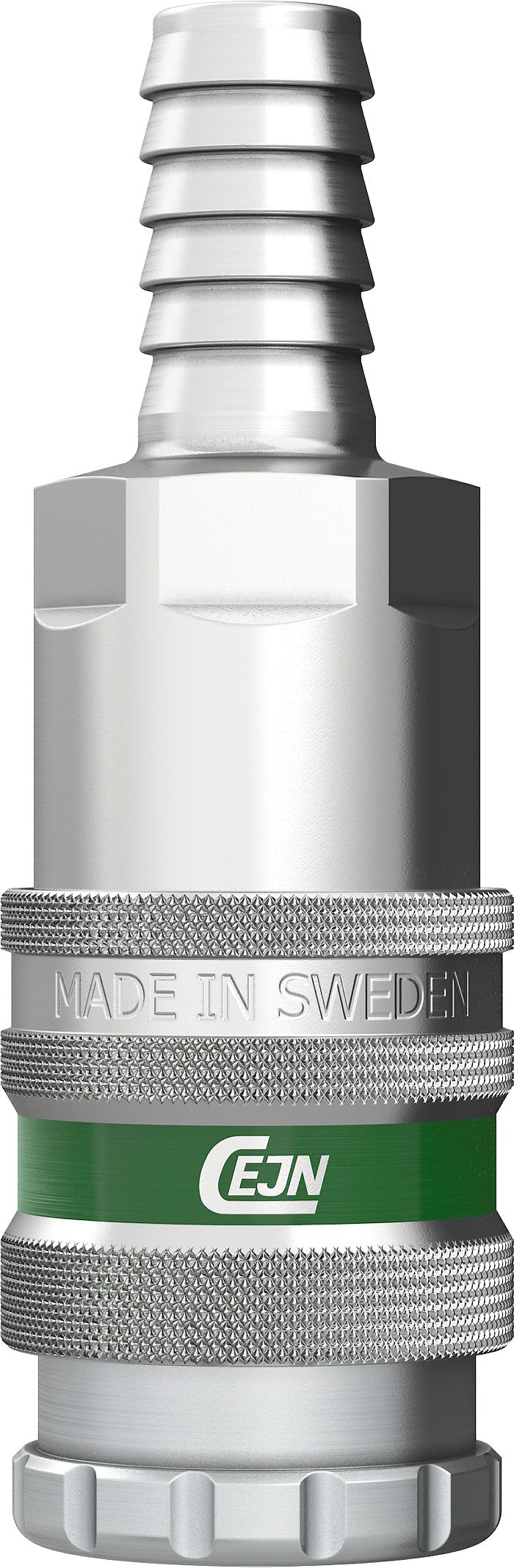 Série 347 - Coupleur CEJN en laiton nickelé - Débit élevé et double obturation_1