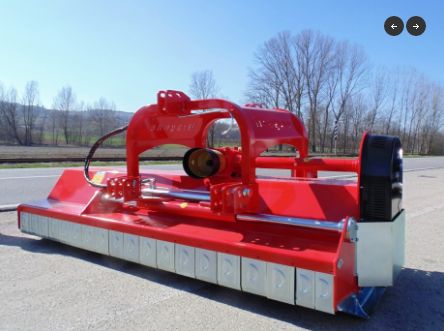 VX Broyeur forestier - Dragone Web - Attelage réversible et double rangée de couteaux_1