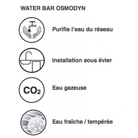 Water bar IN - Bar eau froide, tempérée, gazeuse - Osmose inverse et micro-filtration_1