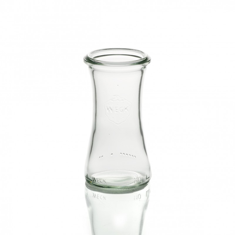 Bocaux en verre WECK bobine 110 ml Ø 40mm avec couvercle et joints - WN000029_1