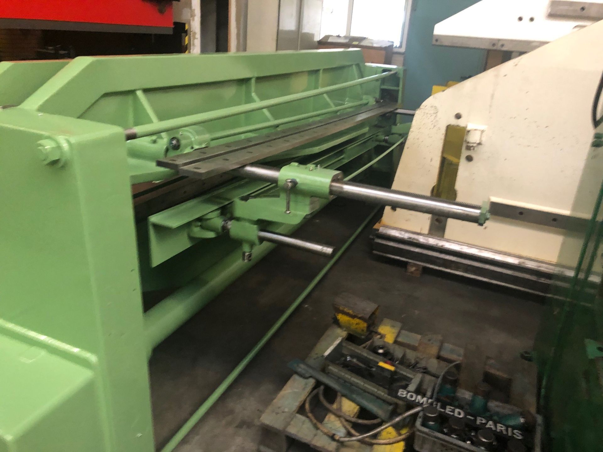 Cisaille guillotine industrielle Bombled 209KH - Réf 3036 - capacité 3000x6 mm - butée arrière électrique_1