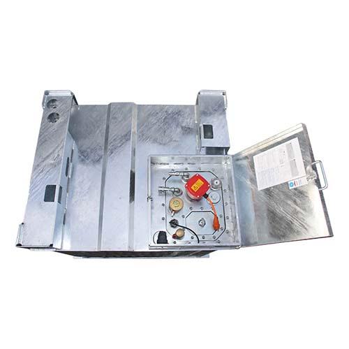 Cuve ADR en acier 1000 litres - Double paroi GRV - Spécial groupe électrogène_1