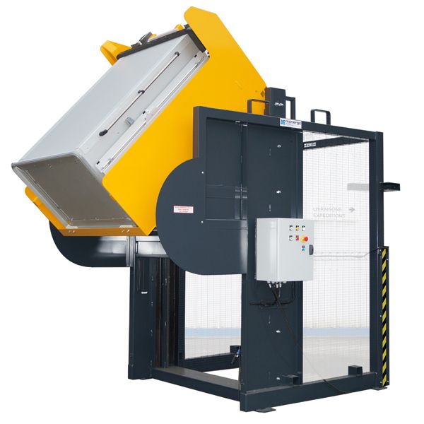 Élévateur basculeur de caisse skip de vidange_1