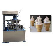 Gg-60 machine de cornet de crème glacée - henan gelgoog - capacité 1800pcs/h_1