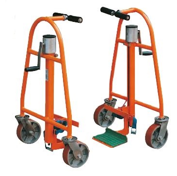 Diable lève-charge FM60 - élévation mécanique, capacité 600 kg, acier résistant_1