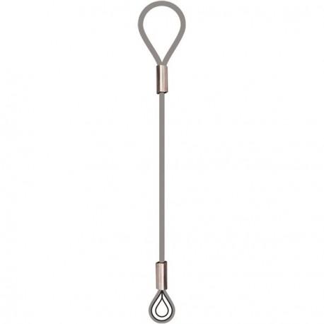 Elingue câble 1brin 1 boucle cossée/1 grande boucle Référence 4706A_1