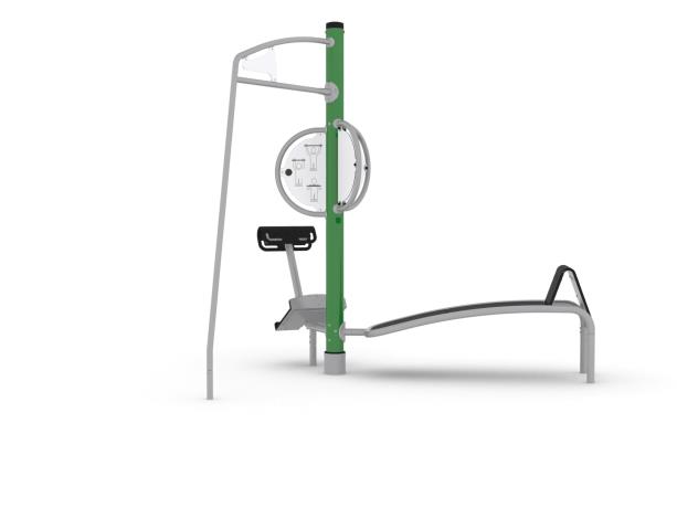 Équipement de fitness extérieur - Station multi-fitness Gym Bico - 8038031-2 - HAGS_1