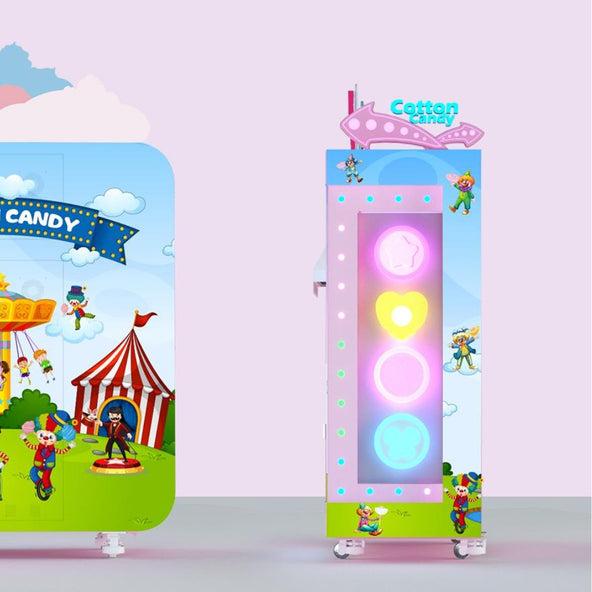 Machine à barbe à papa automatique - 2800W - Modèle M3 - Temps de fabrication 80 à 130 s/pièce - FESTI MARKET - Ref FM-M3-CCFAW_1