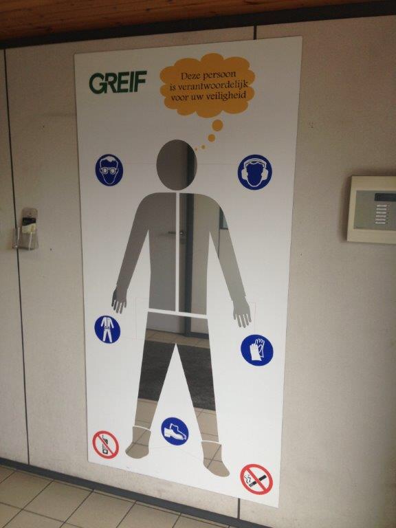 Panneau de signalisation homme de sécurité_1