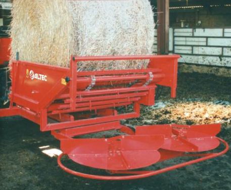 Dérouleuse pailleuse pivotante DR270PS Axiale - Altec - pour balles rondes Ø 90 à 200 cm_1