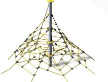 Pyramide spirale 10 enfants PY258 - Structure de jeux à thèmes - Créa Équipements - Pour enfants de 3 à 12 ans - Capacité 10 enfants_1