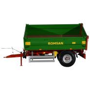R 35 tsga benne agricole à simple essieu - romsan - capacité 3500 kg_1