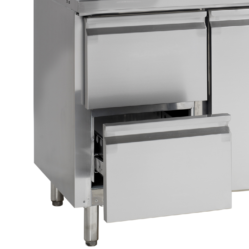 Table réfrigérée positive GN1/1 272 L - SS201 | Tefcold - GC72_1