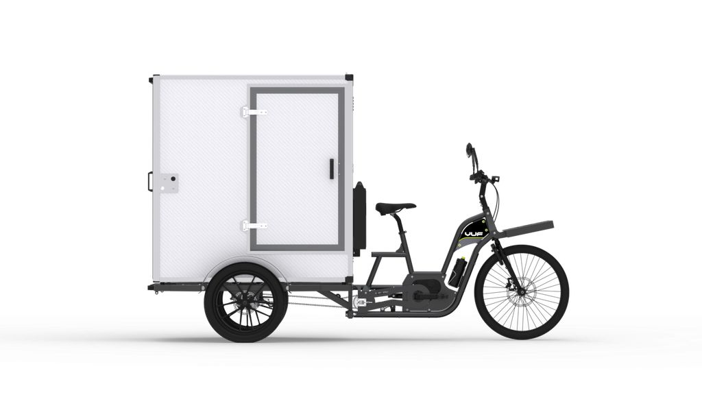 Vélo cargo triporteur électrique Utilitaire Polyvalent Reconditionné_2