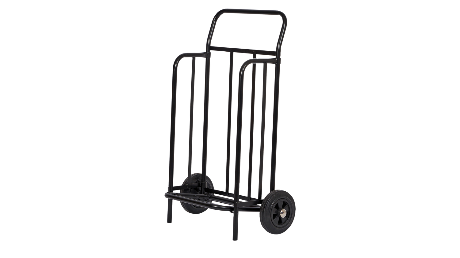 Chariot distribution publicité pliable 2 piles 2 roues -Référence : TR03-01_1