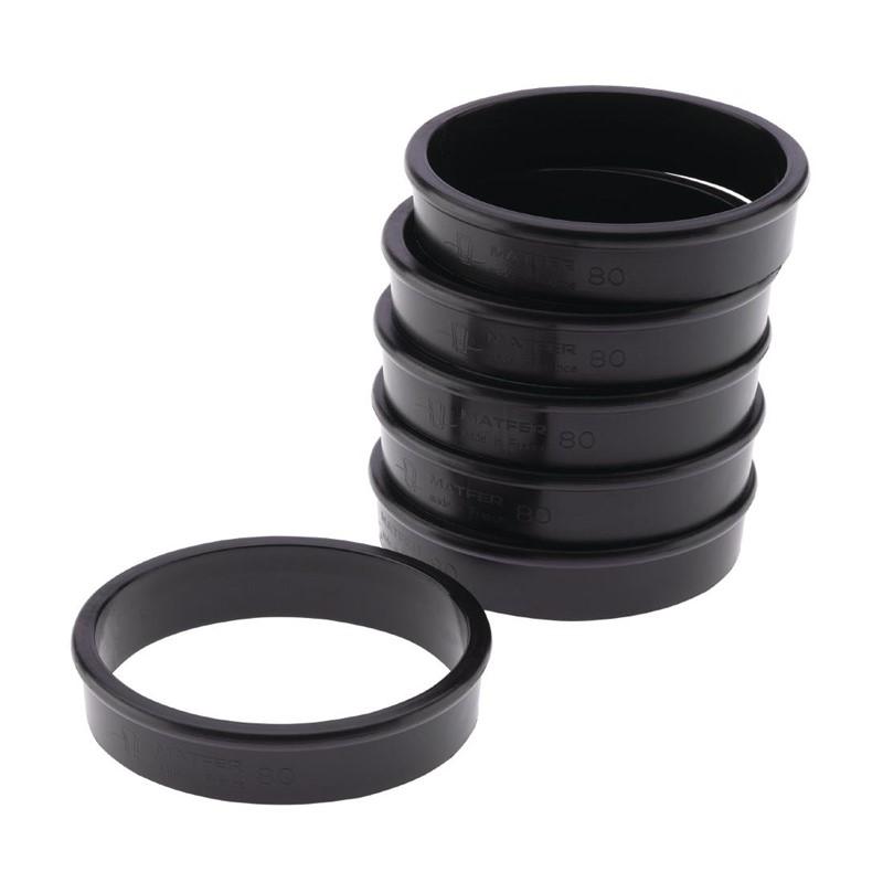 Lot de 6 cercles à tarte Exoglass Ø 80 mm | Matfer bourgeat_1
