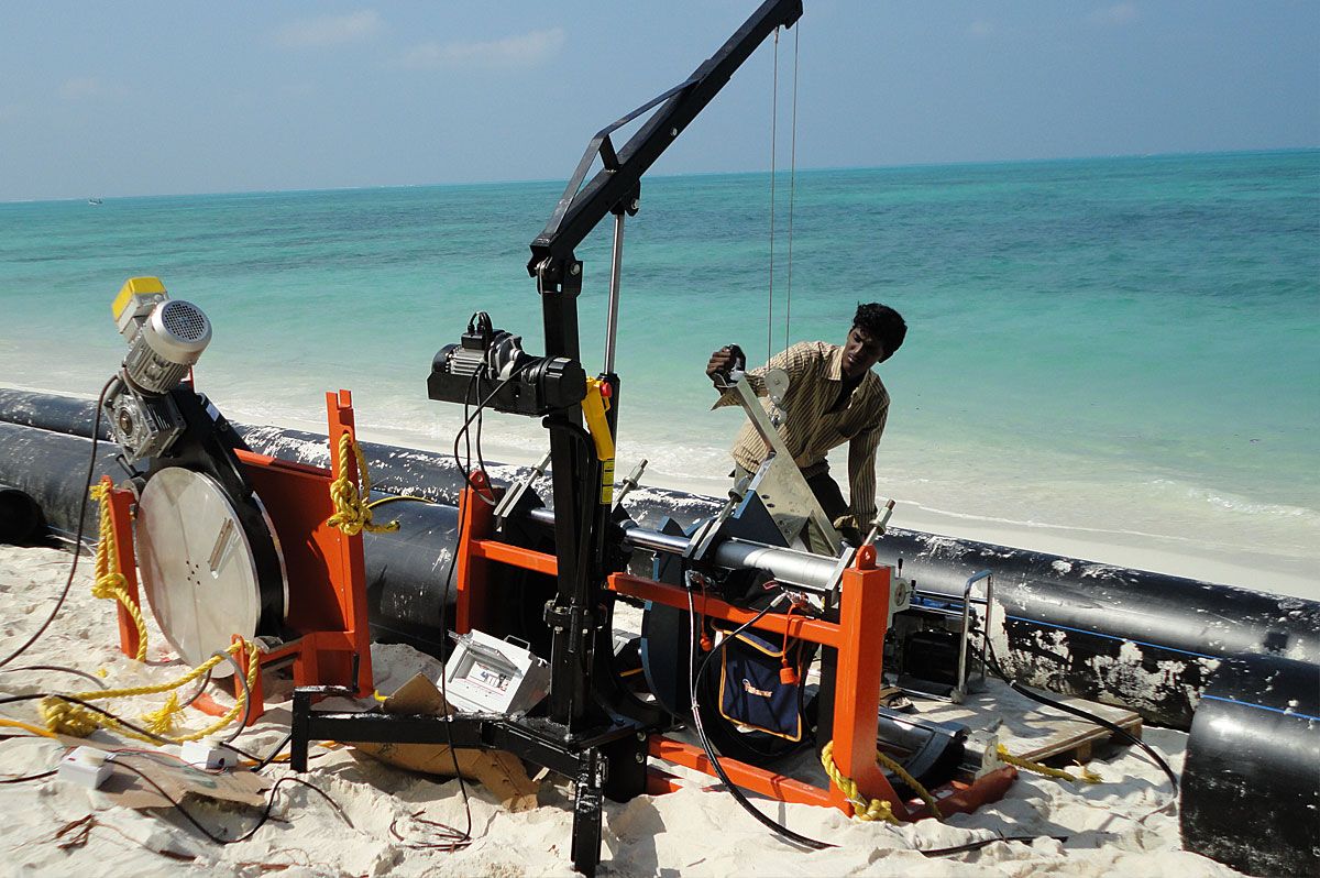 Machine pour soudure bout a bout delta 500 / 630 / 800_1