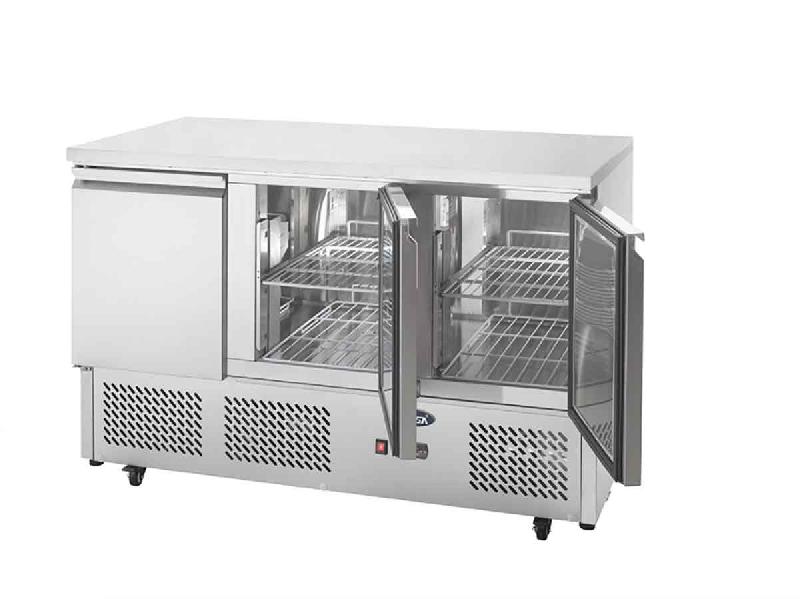 Table Réfrigérée Positive Compacte 3 portes 380L Atosa_1