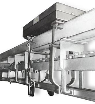 Balances aériennes VAR - pesage d'animaux et marchandises sur rail - acier inoxydable 300kg à 3000kg_1