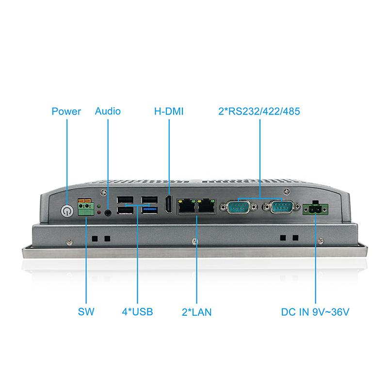 Panel PC industriel fanless 17,3 pouces Full HD - EVI-173WAC avec écran tactile capacitif, processeurs Intel Core i3/i5/i7_1