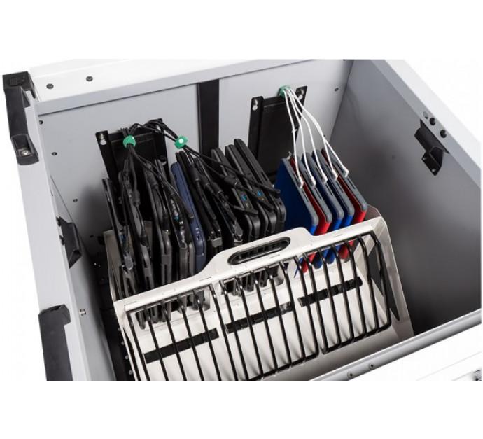LocknCharge Joey 30 - Chariot pour 30 tablettes/PC portables avec chargement sécurisé et organisation optimale_1