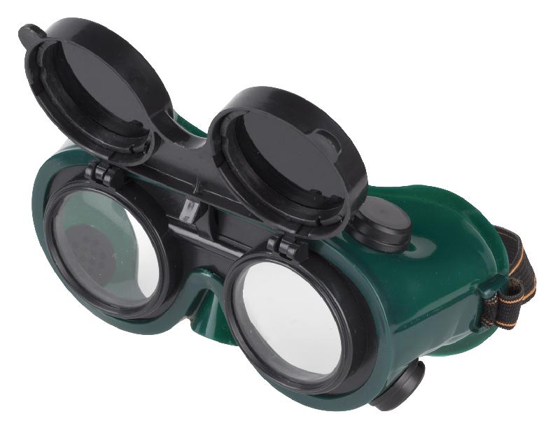 Lunettes de protection de soudeur - 2 écrans - Lunette de chantier_1