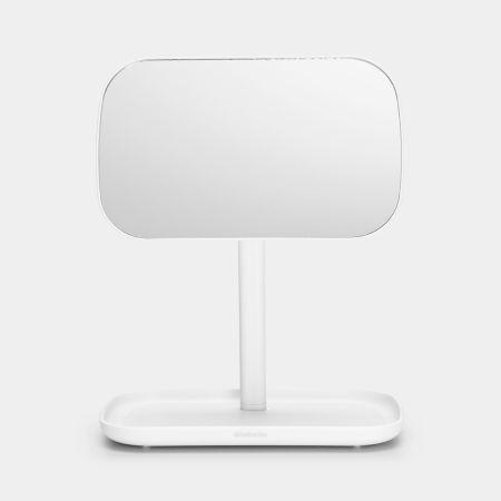 Miroir Brabantia ReNew avec Plateau de Rangement - Blanc - UGS280726_1