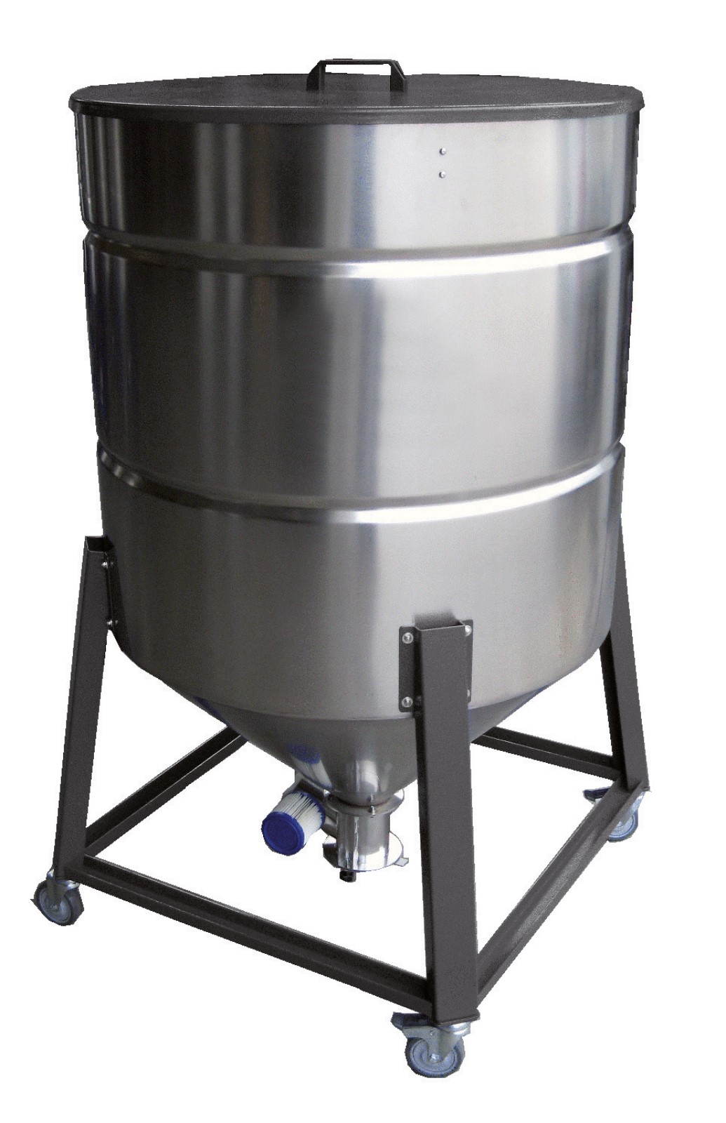 Trémie de stockage en inox d'une capacité 50 à 500 Litres_2