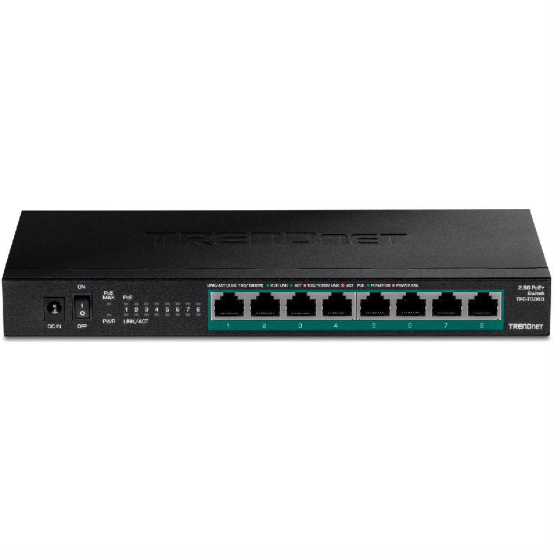 TRENDNET TPE-TG380 Switch PoE+ 2.5G non administrable à 8 ports_1