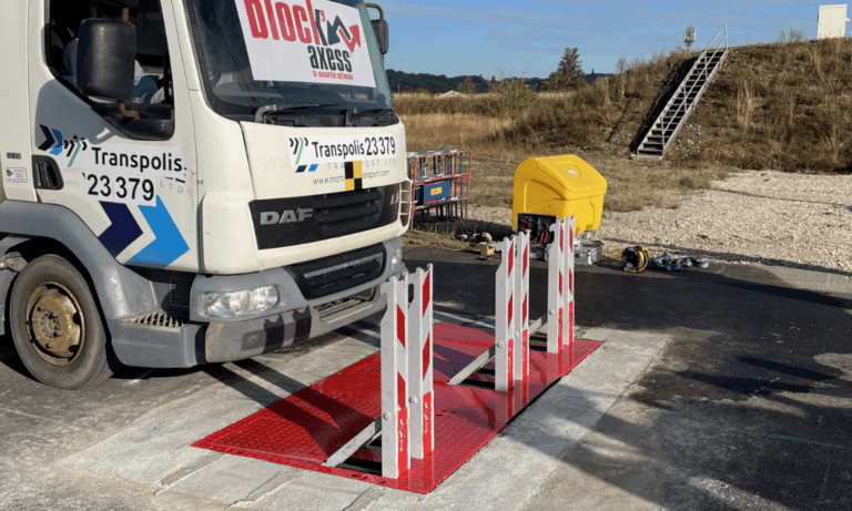 Bloqueur de route version encastrée VIGIBLAX IG certifiée N2A - 7,5T -  50KM/H_1