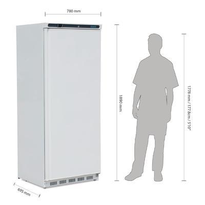 Armoire réfrigérée positive Polar Série C 600L - 1 porte verrouillable et réversible - Modèle CD614_1