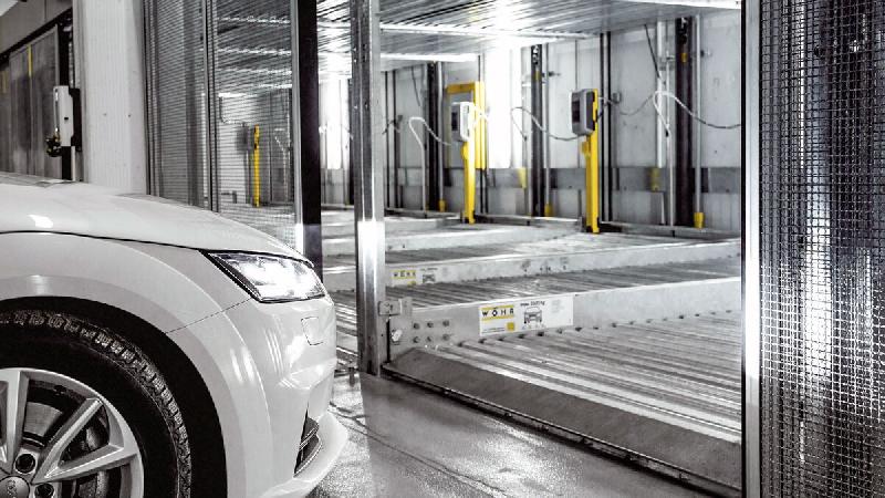 Parking mécanique à stationnement indépendant sur 2 niveaux sans fosse - Combilift 551_1