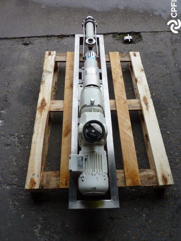 Pompe hélicoïdale INOXPA K230SD - 0.55 kW - avec variateur et châssis inox_1