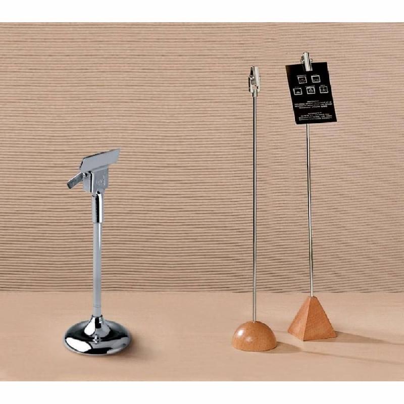 Porte étiquette métal - 10cm - Lot de 2 - chromé_1