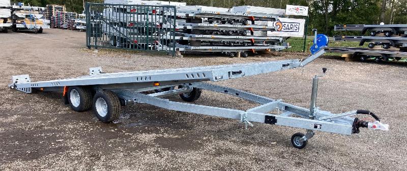 Remorque porte voiture-plateau - 5,00 X 2,10 M - 2700 KG - TA-NO GRAVITY LOW 27.50_1